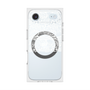 プレミアムスクエアケース with MagSafe［ LANVIN en Bleu - Lace - White ］