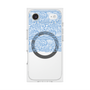 プレミアムスクエアケース with MagSafe［ LANVIN en Bleu - Lace - Blue ］