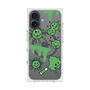プレミアムスクエアケース with MagSafe［ PAINTING SMILE Green ］