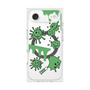 プレミアムスクエアケース with MagSafe［ PAINTING SMILE Green ］