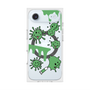 プレミアムスクエアケース with MagSafe［ PAINTING SMILE Green ］