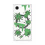 プレミアムスクエアケース with MagSafe［ PAINTING SMILE Green ］