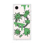 プレミアムスクエアケース with MagSafe［ PAINTING SMILE Green ］
