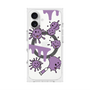 プレミアムスクエアケース with MagSafe［ PAINTING SMILE Purple ］