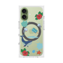 プレミアムスクエアケース with MagSafe［ DRAWING PAPER Blue ］