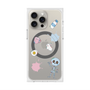 プレミアムスクエアケース with MagSafe［ DRAWING PAPER White ］