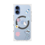 プレミアムスクエアケース with MagSafe［ DRAWING PAPER White ］
