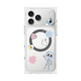 プレミアムスクエアケース with MagSafe［ DRAWING PAPER White ］
