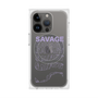 プレミアムスクエアケース with MagSafe［ SAVAGE Purple ］