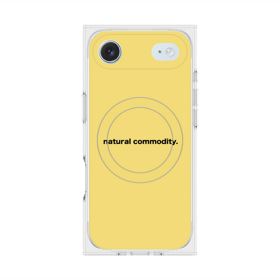 プレミアムスクエアケース with MagSafe［ NATURAL COMMODITY Yellow ］