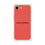 プレミアムスクエアケース with MagSafe［ NATURAL COMMODITY Red ］