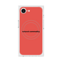 プレミアムスクエアケース with MagSafe［ NATURAL COMMODITY Red ］