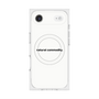 プレミアムスクエアケース with MagSafe［ NATURAL COMMODITY White ］