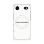 プレミアムスクエアケース with MagSafe［ NATURAL COMMODITY White ］