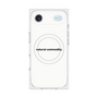 プレミアムスクエアケース with MagSafe［ NATURAL COMMODITY White ］