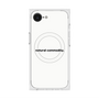 プレミアムスクエアケース with MagSafe［ NATURAL COMMODITY White ］