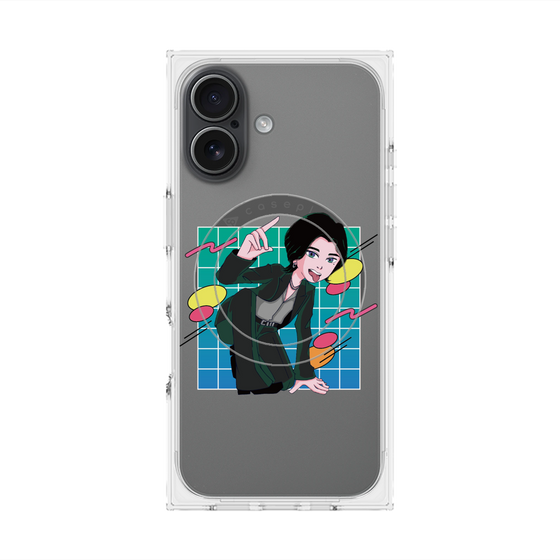プレミアムスクエアケース with MagSafe［ KARUMA Character Design CASE ］