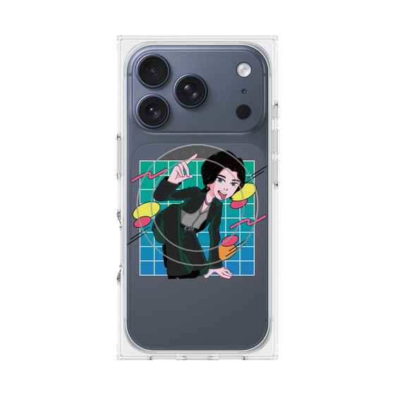 プレミアムスクエアケース with MagSafe［ KARUMA Character Design CASE ］