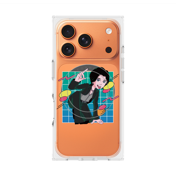 プレミアムスクエアケース with MagSafe［ KARUMA Character Design CASE ］