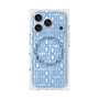 プレミアムスクエアケース with MagSafe［ LANVIN en Bleu - Logo Pattern - Blue ］