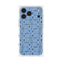 プレミアムスクエアケース with MagSafe［ LANVIN en Bleu - Logo Pattern - Blue ］