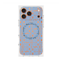 プレミアムスクエアケース with MagSafe［ LANVIN en Bleu - Logo Pattern - Blue ］