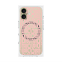プレミアムスクエアケース with MagSafe［ LANVIN en Bleu - Logo Pattern - Pink ］