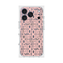 プレミアムスクエアケース with MagSafe［ LANVIN en Bleu - Logo Pattern - Pink ］