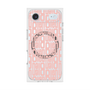 プレミアムスクエアケース with MagSafe［ LANVIN en Bleu - Logo Pattern - Pink ］