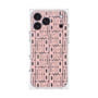 プレミアムスクエアケース with MagSafe［ LANVIN en Bleu - Logo Pattern - Pink ］