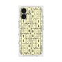 プレミアムスクエアケース with MagSafe［ LANVIN en Bleu - Logo Pattern - Yellow ］