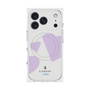 プレミアムスクエアケース with MagSafe［ LANVIN en Bleu Hearts Purple - ランバン ハート パープル ］