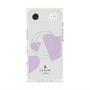 プレミアムスクエアケース with MagSafe［ LANVIN en Bleu Hearts Purple - ランバン ハート パープル ］