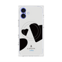 プレミアムスクエアケース with MagSafe［ LANVIN en Bleu Hearts Black - ランバン ハート ブラック ］
