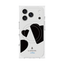 プレミアムスクエアケース with MagSafe［ LANVIN en Bleu Hearts Black - ランバン ハート ブラック ］