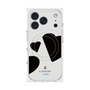 プレミアムスクエアケース with MagSafe［ LANVIN en Bleu Hearts Black - ランバン ハート ブラック ］