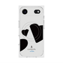 プレミアムスクエアケース with MagSafe［ LANVIN en Bleu Hearts Black - ランバン ハート ブラック ］