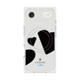 プレミアムスクエアケース with MagSafe［ LANVIN en Bleu Hearts Black - ランバン ハート ブラック ］