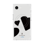 プレミアムスクエアケース with MagSafe［ LANVIN en Bleu Hearts Black - ランバン ハート ブラック ］