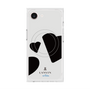 プレミアムスクエアケース with MagSafe［ LANVIN en Bleu Hearts Black - ランバン ハート ブラック ］