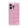 プレミアムスクエアケース with MagSafe［ Checkered Pink - ギンガムチェック ピンク ］