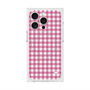 プレミアムスクエアケース with MagSafe［ Checkered Pink - ギンガムチェック ピンク ］