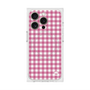 プレミアムスクエアケース with MagSafe［ Checkered Pink - ギンガムチェック ピンク ］