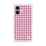 プレミアムスクエアケース with MagSafe［ Checkered Pink - ギンガムチェック ピンク ］