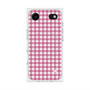 プレミアムスクエアケース with MagSafe［ Checkered Pink - ギンガムチェック ピンク ］