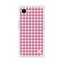 プレミアムスクエアケース with MagSafe［ Checkered Pink - ギンガムチェック ピンク ］