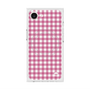 プレミアムスクエアケース with MagSafe［ Checkered Pink - ギンガムチェック ピンク ］