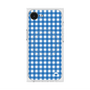 プレミアムスクエアケース with MagSafe［ Checkered Blue - ギンガムチェック ブルー ］