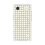プレミアムスクエアケース with MagSafe［ Checkered Yellow - ギンガムチェック イエロー ］