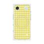 プレミアムスクエアケース with MagSafe［ Checkered Yellow - ギンガムチェック イエロー ］
